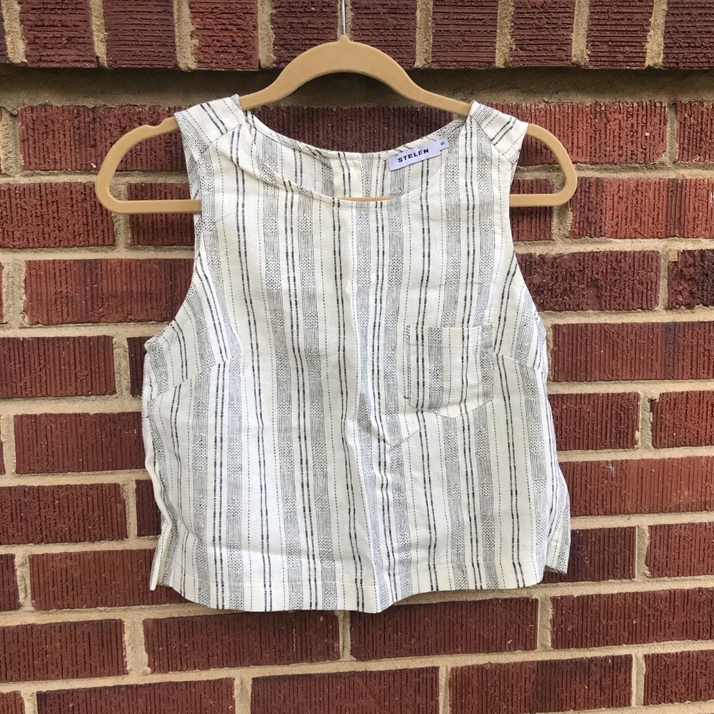Stelen striped crop tank from Need Supply